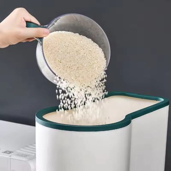 Caja de almacenamiento de arroz sellada de 5KG, - Imagen 3