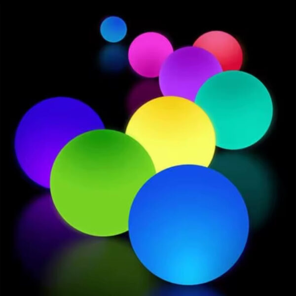 3 paquetes de 10 pza. - Bola luminosa fluorescente en la oscuridad - Imagen 7