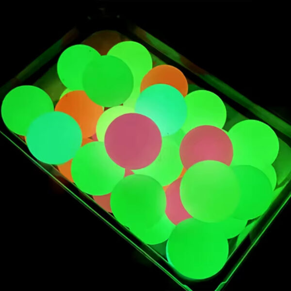 3 paquetes de 10 pza. - Bola luminosa fluorescente en la oscuridad